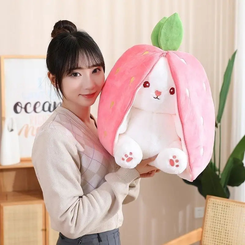 Kawaii Fruit Bunny Plush Toy