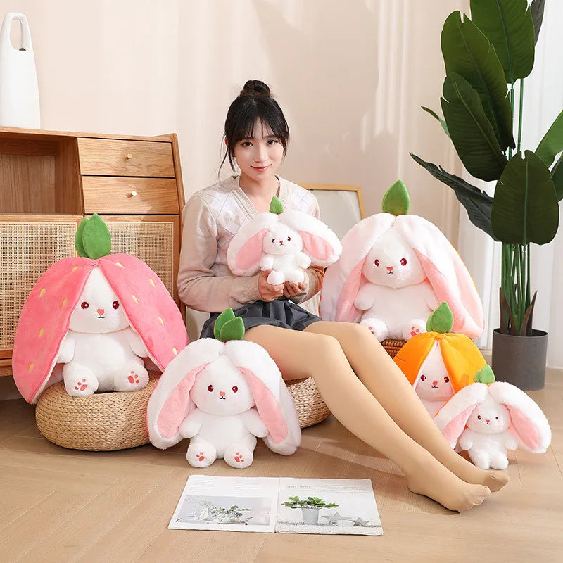 Kawaii Fruit Bunny Plush Toy